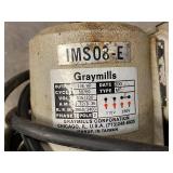 Graymills IMS08-E Industrial Pump 1/8 HP 115/230V Motor for Mechanical Equipment Applications
