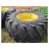 BF Goodrich 30.5L-32 R-1 Tractor Tire with Rim