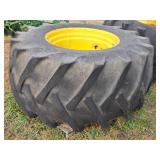 BF Goodrich 30.5L-32 R-1 Tractor Tire with Rim