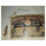 Electric Specialty Co PTO Sprayer Pump