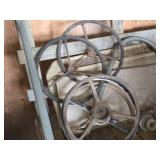 Lot of (5) Tractor Steering Wheels