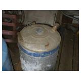 Lot of (2) Vintage Metal Gas Cans