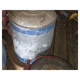 Lot of (2) Vintage Metal Gas Cans