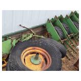 Lot of (8) Corn Planter Parts and Wheels