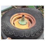 Lot of (8) Corn Planter Parts and Wheels