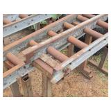 Lot of (3) Metal Conveyor