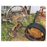 Vintage (2) Columbia Tricycles and (1) Mark 2 Women