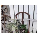 Lot of (2) Vintage Wooden Snow Sleds