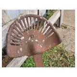 Vintage Cultivator and Tractor Seat