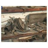 Lot of (1 Shelf) Mopar Automotive Parts with Chevrolet Small Block Intake Manifold