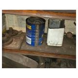 Lot of (1 Shelf) Mopar Automotive Parts with Chevrolet Small Block Intake Manifold