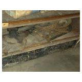 Lot of (1 Shelf) Mopar Automotive Parts with Chevrolet Small Block Intake Manifold