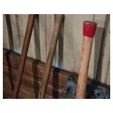 (2) Pick Axes, (1) Axe