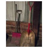 Lot of (2) Snow Shovels