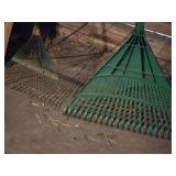 Lot of (2) Leaf Rakes