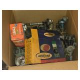Lot of (1 Box) Automotive Carbeuretors and Distributors