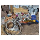 Lot of (1 Pallet) Electrical and Plumbin Supplies