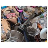 Lot of (1 Pallet) Electrical and Plumbin Supplies