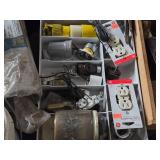Lot of (1 Pallet) Electrical and Plumbin Supplies