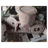 Lot of (1 Pallet) Misc. Parts - (2) Potato Dusters, (1) Gas Tank