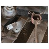 Lot of (1 Pallet) Misc. Parts - (2) Potato Dusters, (1) Gas Tank