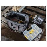 Husky Tool Bag, Stanley Parts Organizer, Tough Built Belt / Clip Tool Holder