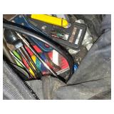 Husky Tool Bag, Stanley Parts Organizer, Tough Built Belt / Clip Tool Holder