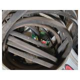 Lot of (2 5-Gallon Buckets) Belts