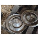 Lot of (2) Vintage Chevrolet Hub Caps