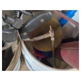 Lot of (1 Pallet) Hand Tools, Hardware - Paint Rollers, Clamps, Hacksaw, Scrapers, Files and much more