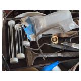 Lot of (1 Pallet) Hand Tools, Hardware - Paint Rollers, Clamps, Hacksaw, Scrapers, Files and much more