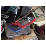 Lot of (1 Pallet) Hand Tools, Hardware - Paint Rollers, Clamps, Hacksaw, Scrapers, Files and much more