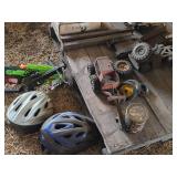 Vintage Toys - Helmets, Trucks, Toy Guns,
