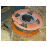 Hose Reel and Extention Cord with 2 Outlet