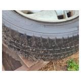 Lot of (2) Vintage Pontiac P215/60R16 Tire with 16" Rim