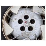 Lot of (2) Vintage Pontiac P215/60R16 Tire with 16" Rim