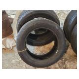 Lot of (2) Uniroyal P215/55R16 Tires