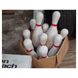 Lot of (10) Plastic Bowling Pins