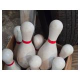 Lot of (10) Plastic Bowling Pins