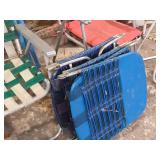 Lot of (5) Lawn Chairs (assorted)