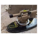 Vintage Surveyor Stand and Equipment