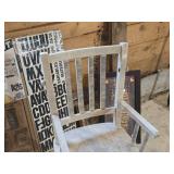 Vintage Wooden High Chair