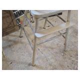 Vintage Wooden High Chair