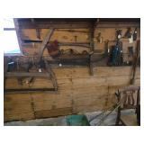 Vintage Tools - Saws, Drills, Wrench