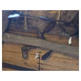 Vintage Tools - Saws, Drills, Wrench