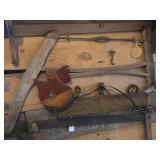 Vintage Tools - Saws, Drills, Wrench