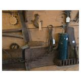 Vintage Tools - Saws, Drills, Wrench