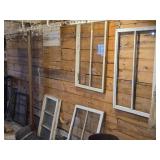 Lot of (5) Barn Windows 39" x 24"
