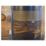 Vintage Metal Storage Container 28" x 10"