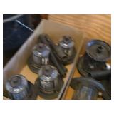 Lot of (10) Outdoor Solar Lights with Stake Extensions